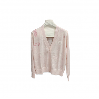 HERMES CANDY LIBRIS KNITTED CARDIGAN